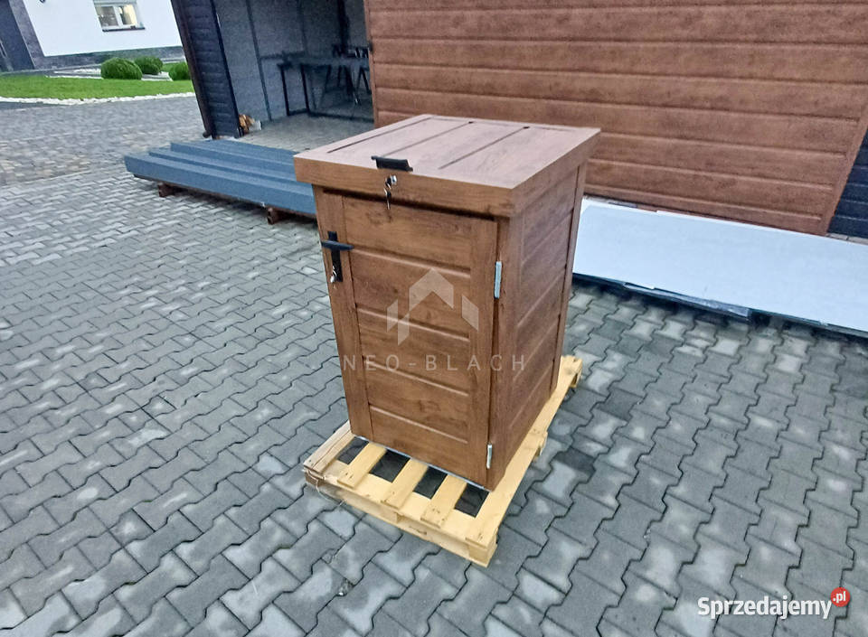 Zabudowa kosza na śmieci wiata obudowa 80x70x120 sprzedam