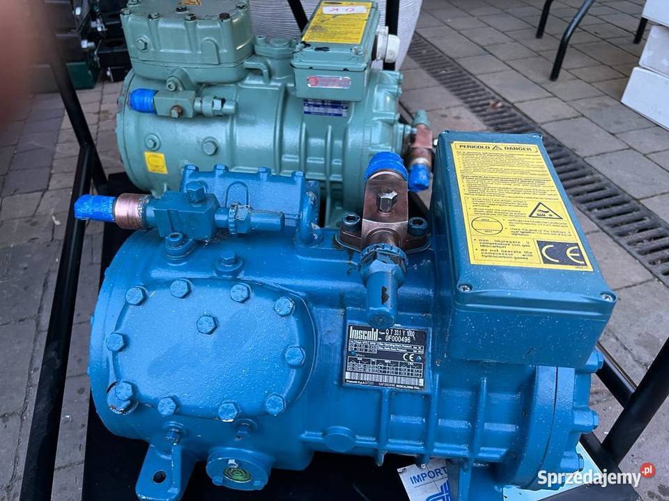Agregat chłodniczy Sprężarka chłodnicza Używana Pozostałe Warszawa