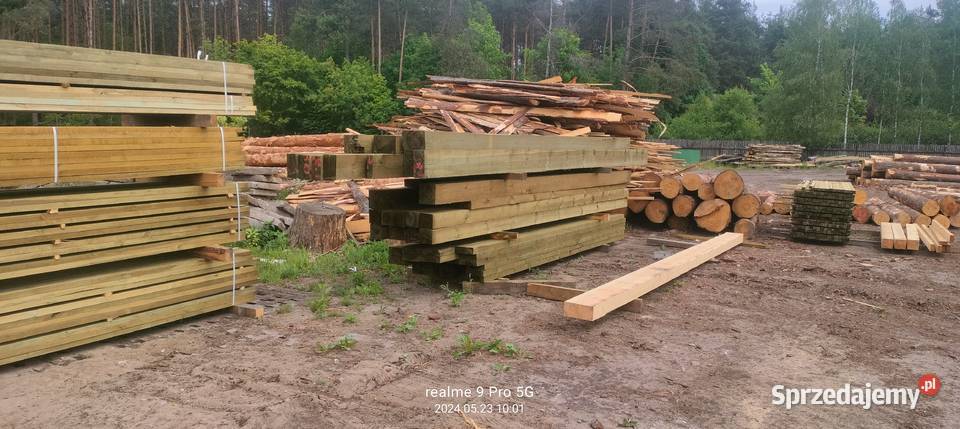 Więźba dachowa 1400 Łaty 3 MB Deska 1000zl Produkcja warmińsko-mazurskie Wielbark