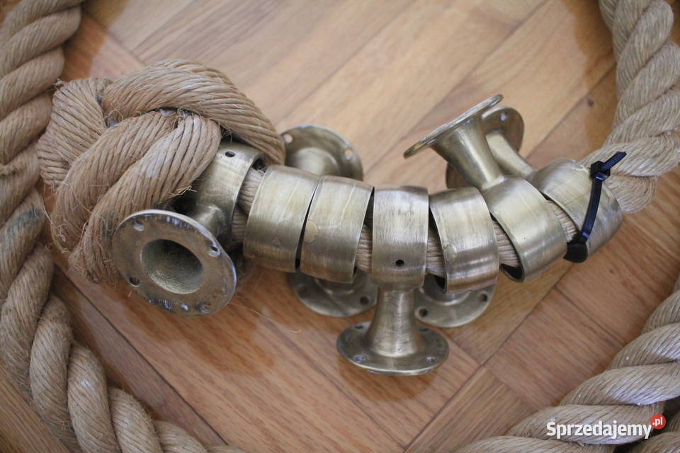 Ascetyczna poręcz ze sznura 550 Góra