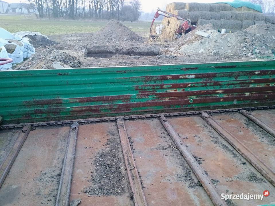 Rozrzutnik obornika Agromet świętokrzyskie Ostrowiec Świętokrzyski