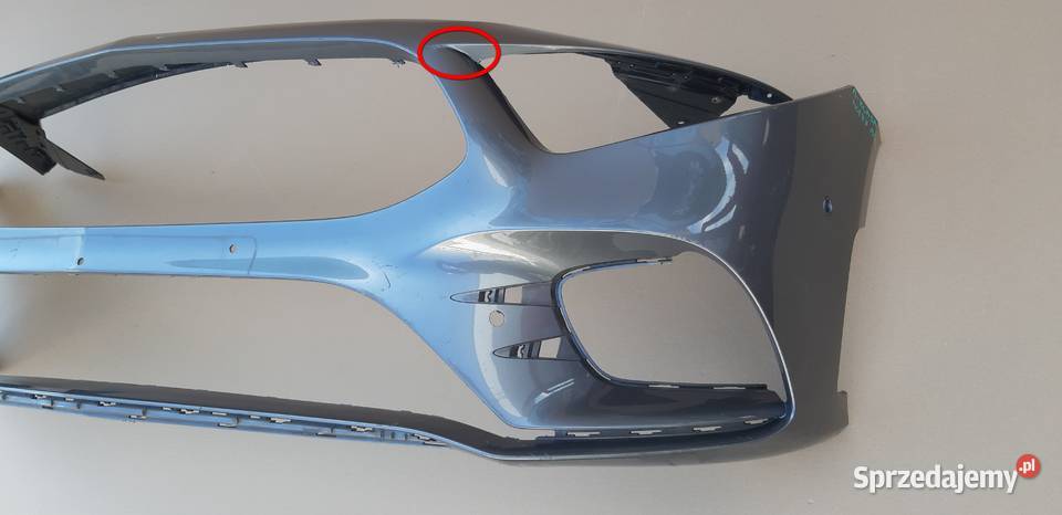 MERCEDES AKLASA W177 AMG ZDERZAK PRZÓD PRZEDNI Bieleń