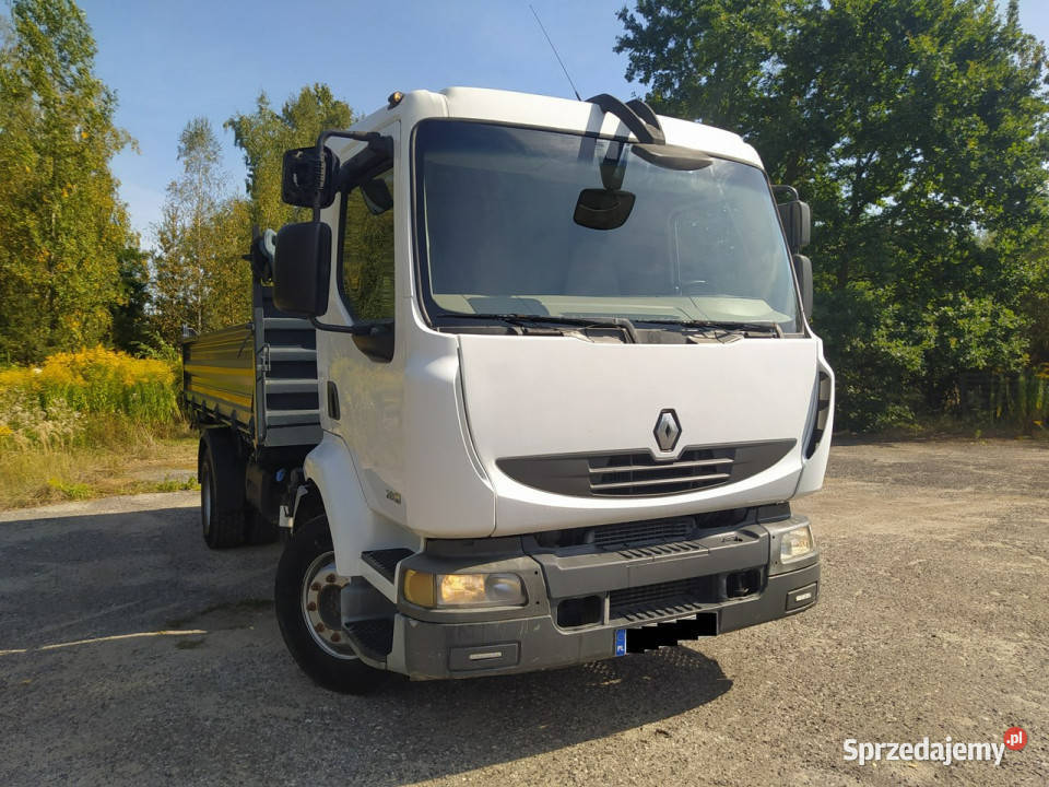 Renault MIDLUM 3STRONNY WYWROT 10ton 2009 stan Samochody ciężarowe Chełm Śląski
