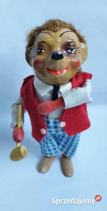 Figurka vintage jeż Mecki Błotno
