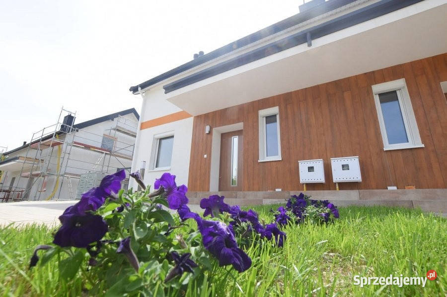 Nowoczesny Dom w zabudowie Bliźniaczej 80m2 Sprzedaż Dąbrowa Szlachecka