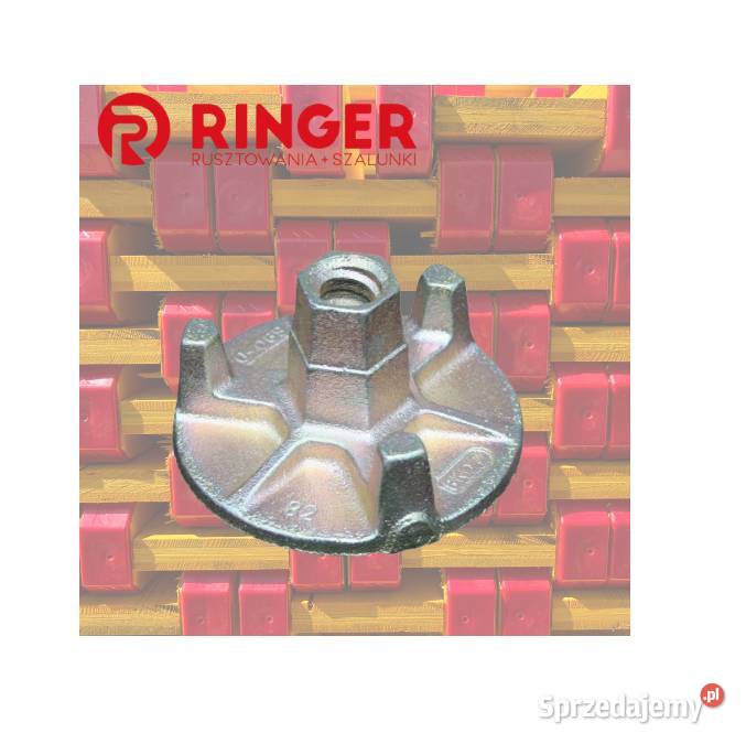 Nakrętka talerzowa 70mm szalunkowa na pręt ankrę Budowa wielkopolskie Poznań