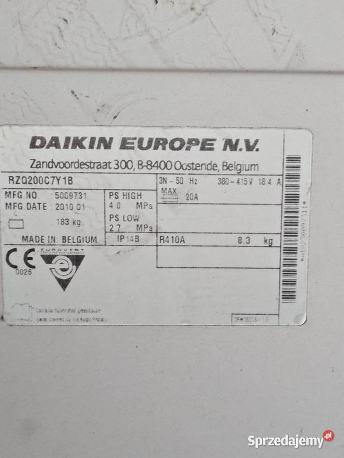 Klimatyzator Nowy Tomyśl