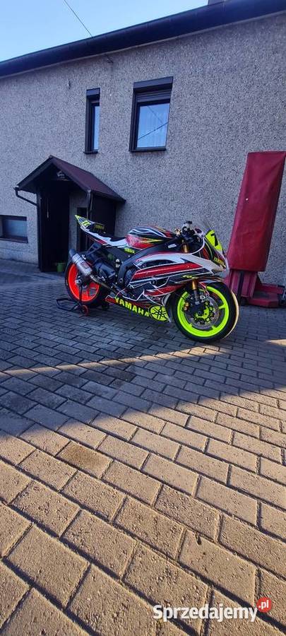 Yamaha R6 tor droga Rybnik