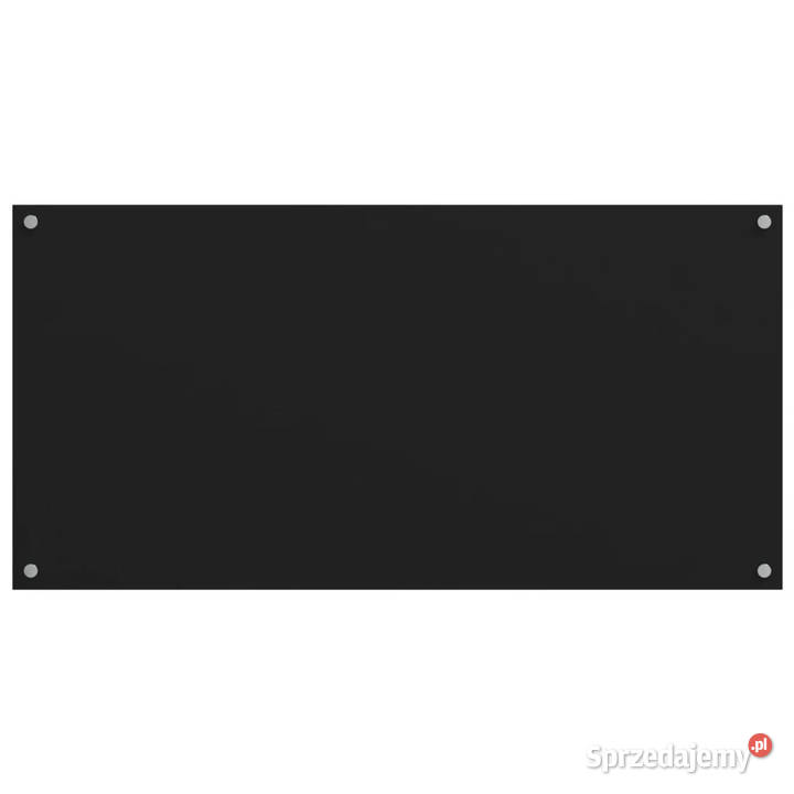 Panele ochronne do kuchni czarne 2 80x40 szkło Warszawa