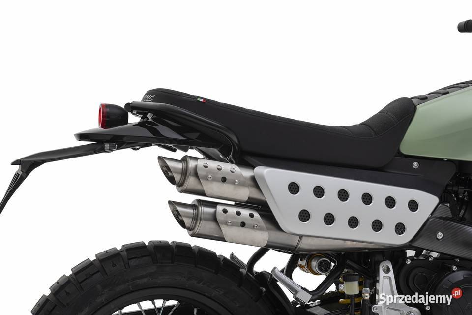 Fantic Caballero 500 Scrambler Rally ZIELONY Szczecin