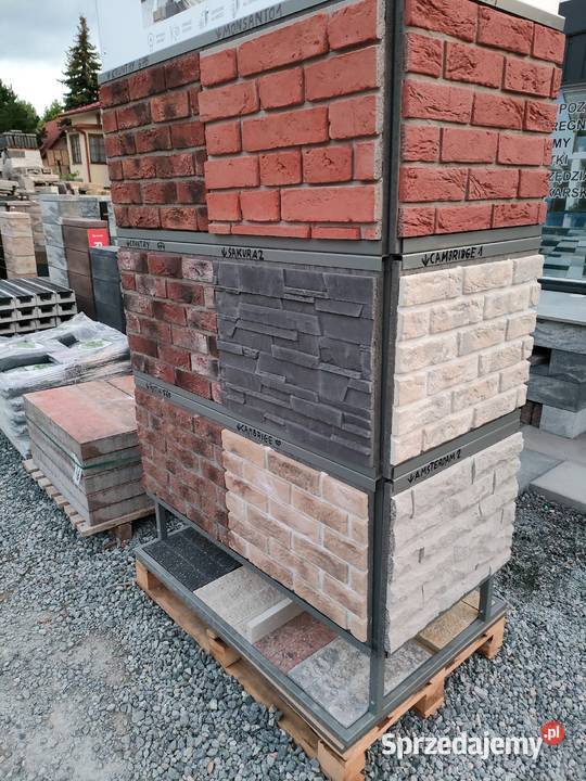 Obrzeże palisadowe paladio brąz Kostka brukowa małopolskie Myślenice
