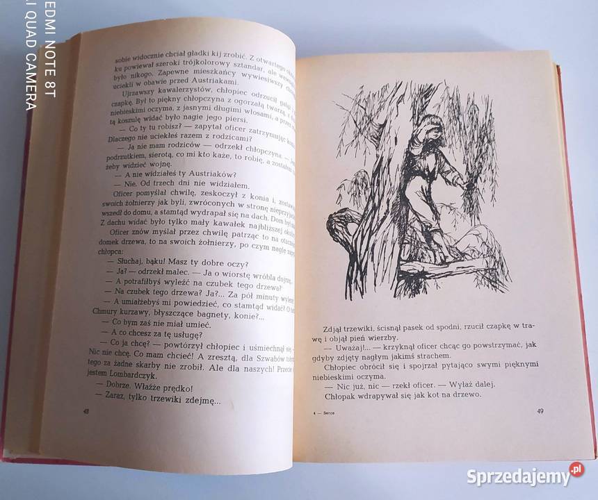 Serce Edmund De Amicis Warszawa sprzedam