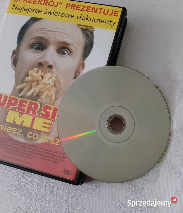 Płyta DVD video Super Size Me Czy wiesz co JESZ Oborniki sprzedam