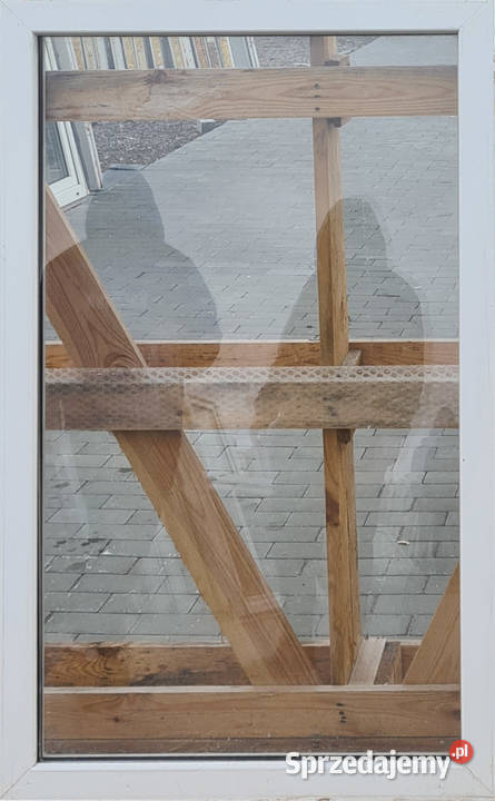 OKNA KacprzaK Witryna 78X125 FIX Używany PCV Siedlce