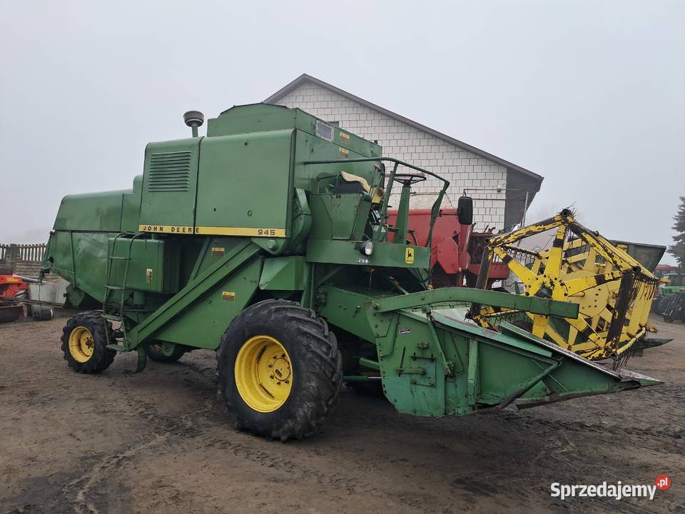 Kombajn John Deere 945 z sieczkarnia w oryginale mazowieckie Skaryszew