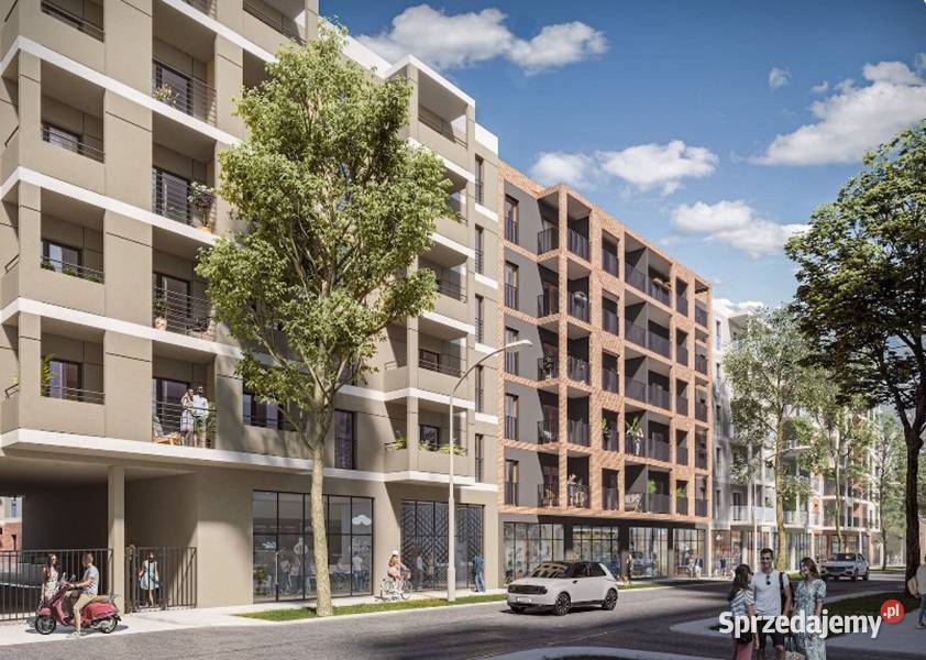 Nowoczesne 2pokojowe mieszkanie z balkonem balkon Łódź