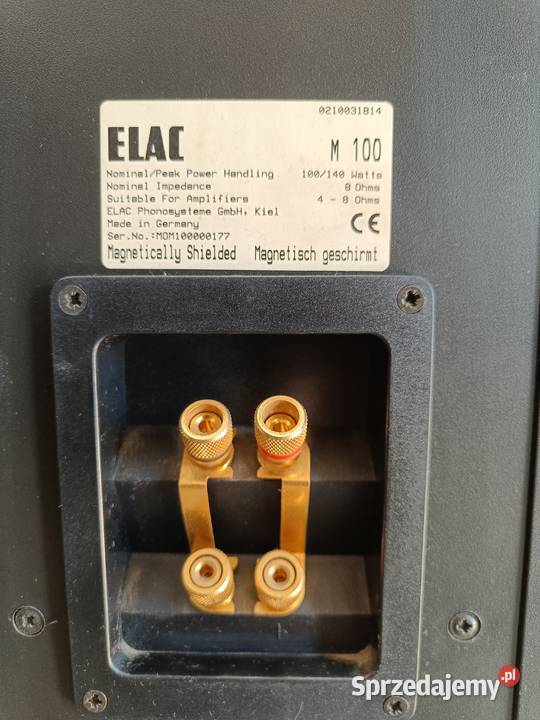 Elac M 100 Kolumny audio łódzkie Radomsko