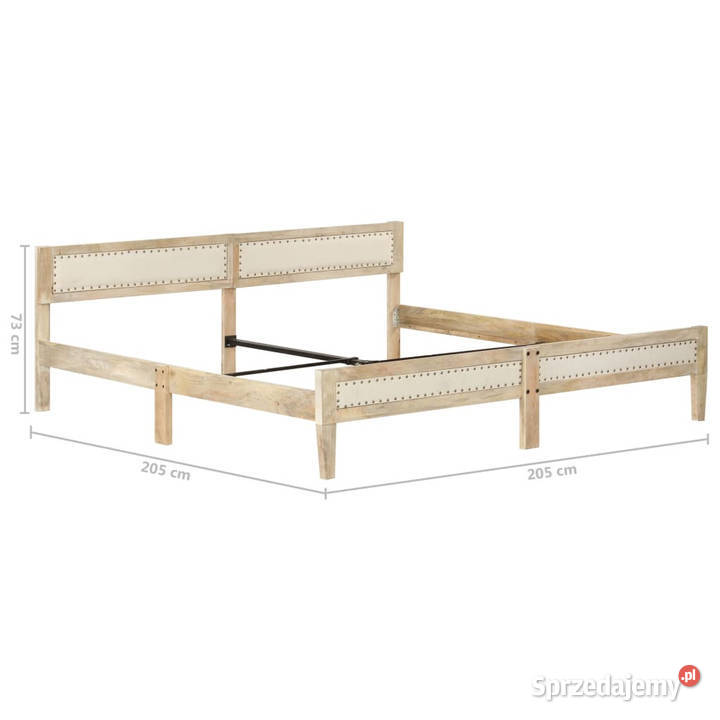 Rama łóżka lite drewno mango 200 WM288429 Warszawa
