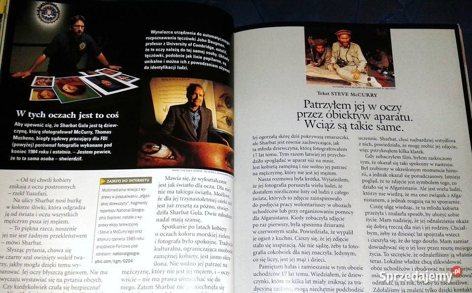 To ona National Geographic Polska 0431 2002 miękka Chełm sprzedam
