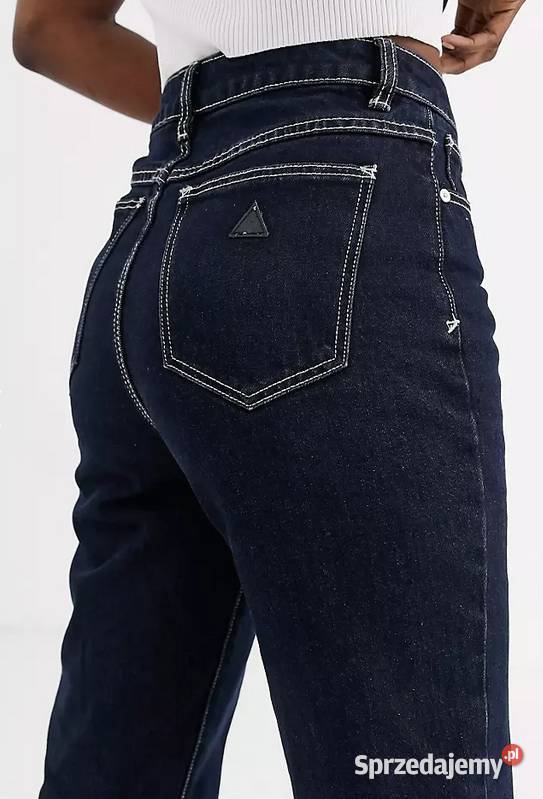 ABRAND JEANS DOPASOWANE SPODNIE W WYSOKIM STANEM Kalisz
