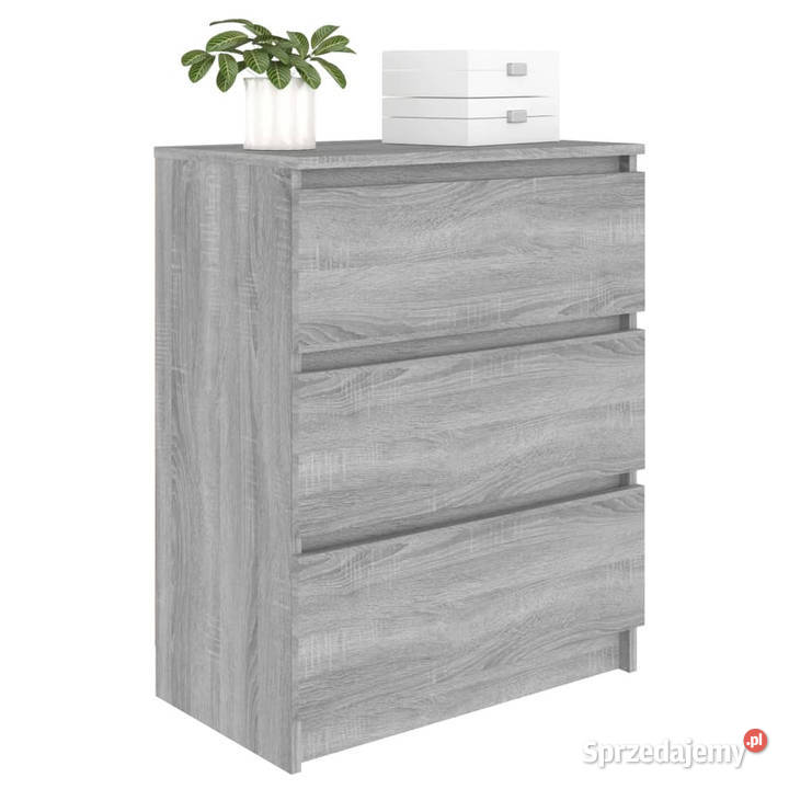 Komoda szary dąb sonoma 60x35x76 materiał mazowieckie Warszawa sprzedam