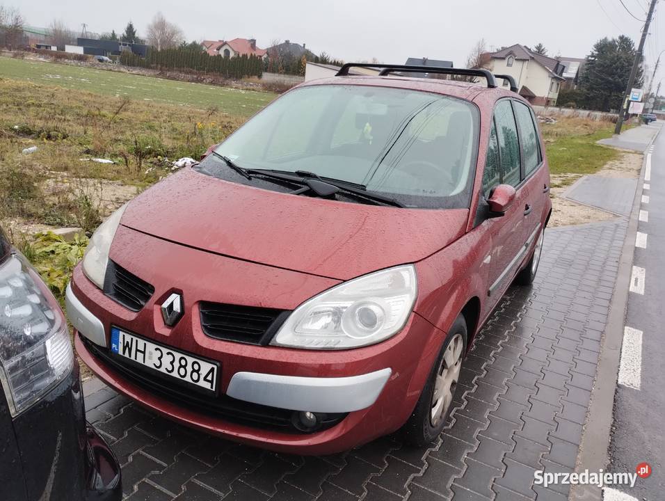 Reno scenic 2 2008 r 15 dciprzebieg 215 nieuszkodzony Warszawa