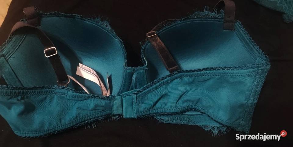 Zestaw biustonosz i majtki Victorias Secret 34D Lublin