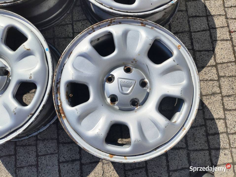 Felgi stalowe Renault DACIA OE czujniki 661mm 65 Średnica 16" Niegowonice