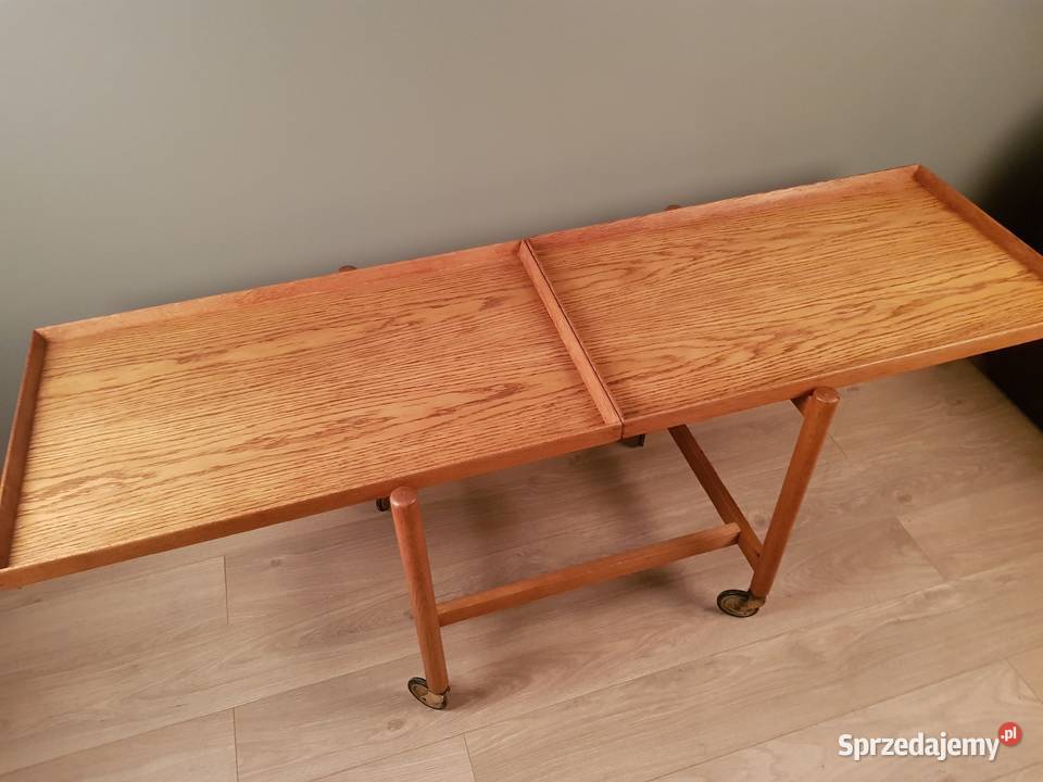 Duński stolik z drewna tekowego z 1960 projekt 75cm sprzedam