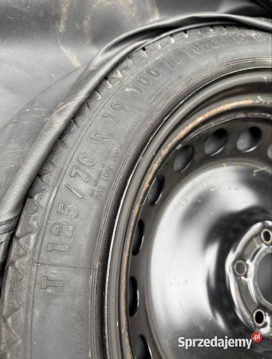 Dojazdowka koło dojazdowe BMW5 G31 G30 12570 R19 Gdynia