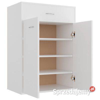 Szafka na buty biała 60x35x84 materiał Warszawa