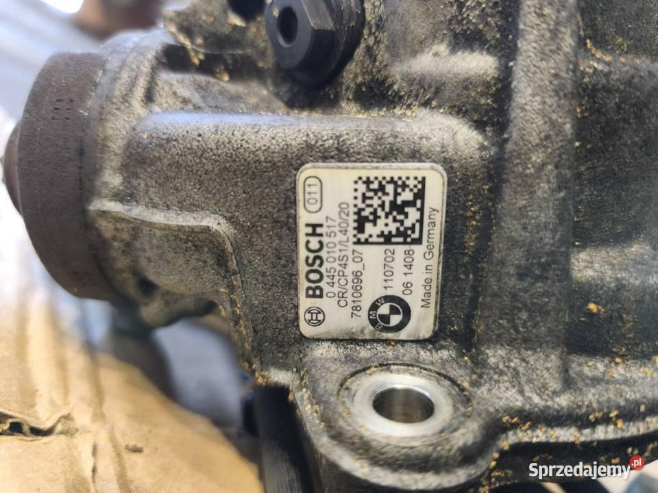 Układ paliwowy wtryskowy N47D20C 184 f10 f30 f25 świętokrzyskie