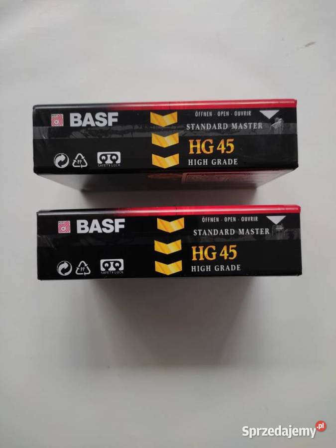 Kaseta video BASF HG45 EC4564m VHS C