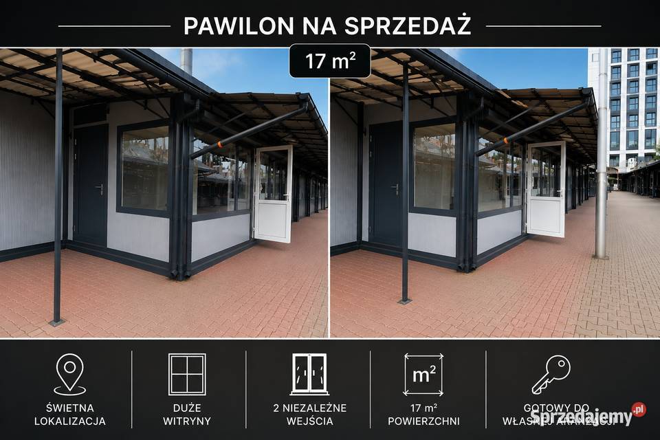 sprzedam pawilon Gotowy Sklep Warszawa sprzedam