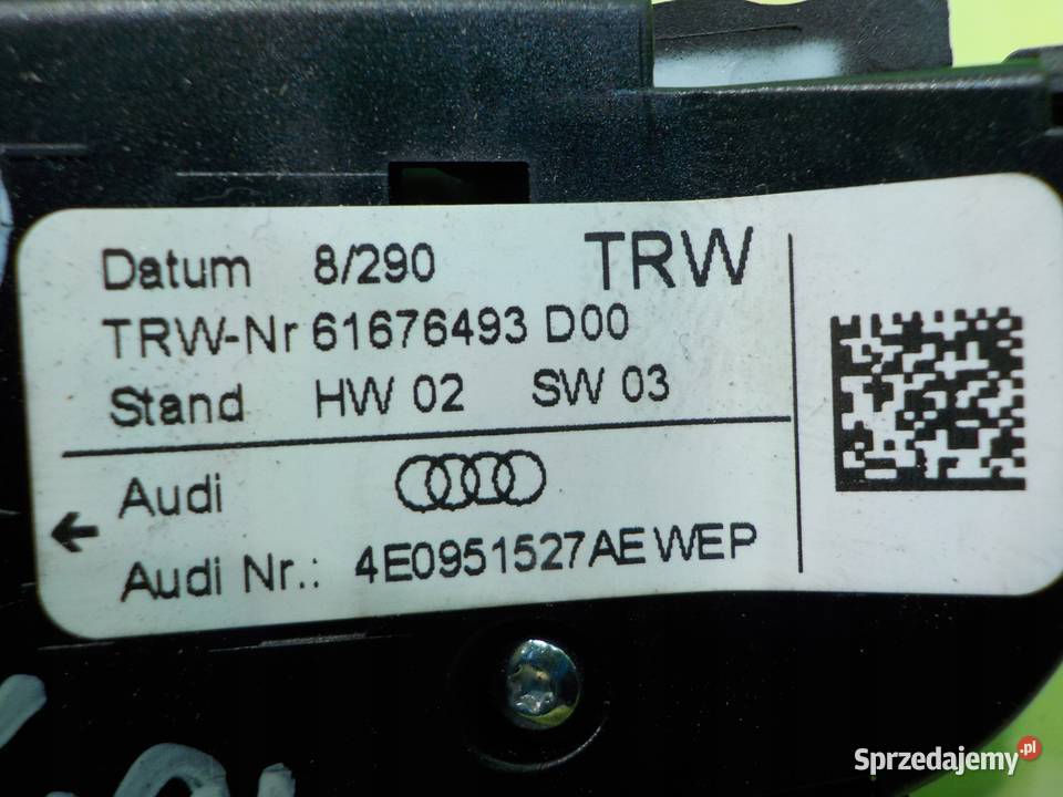 AUDI A5 8T 20 TFSI 08r COUPE 2D przelaczniki mazowieckie