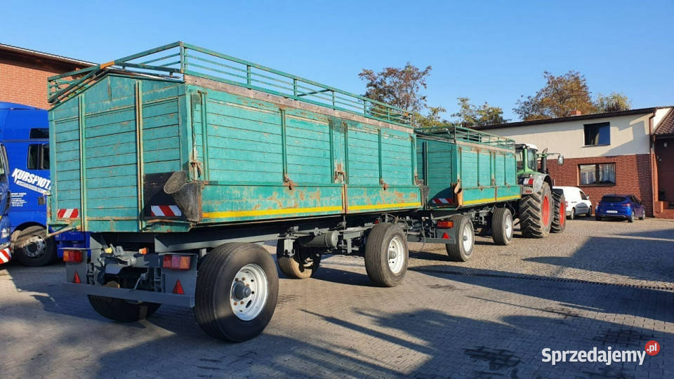 rolnicze IFA IFA HW 8011 Przyczepa IFA HW 8011 F Rok produkcji 1977 Głogówek sprzedam