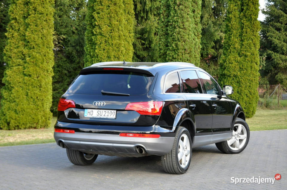 Audi Q7 30TDI245LiftLedXenonNaviKameraBoseI klimatyzacja Ostrów Mazowiecka