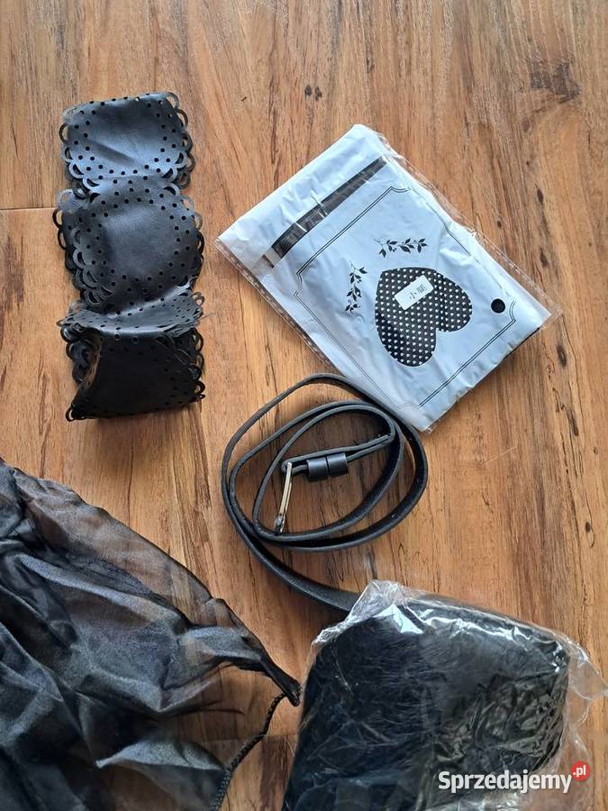 nowy strój Wednesday Addams na wzrost 120 Sandomierz