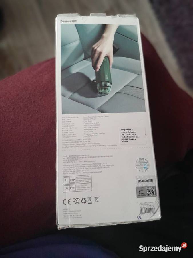 Odkurzacz samochodowy Baseus A2 Wieliczka