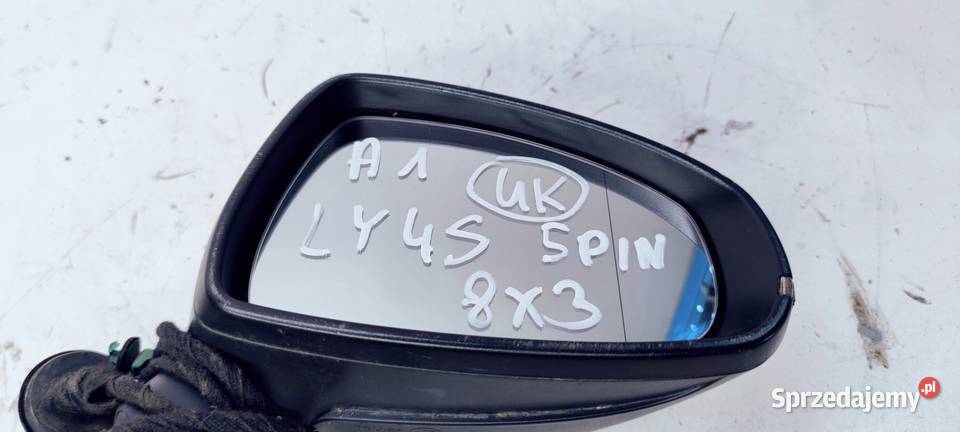 LUSTERKO ZEWNĘTRZNE PRAWE AUDI A1 8X3 5 PIN LY4S śląskie Przystajń
