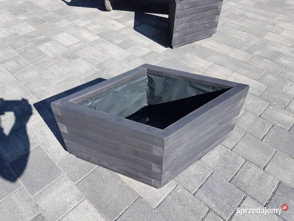 Donica drewniana ogrodowwa romb Kraków sprzedam