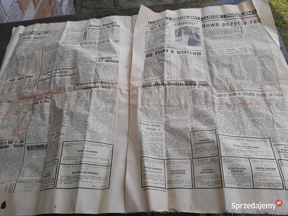 Dziennik Łódzki z 1983roku Czasopisma Zgierz