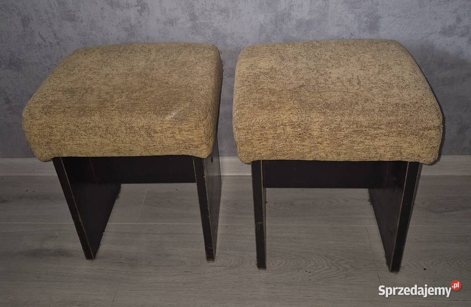 Stołek taboret pufa 2 sztuki Stołki i taborety Łódź