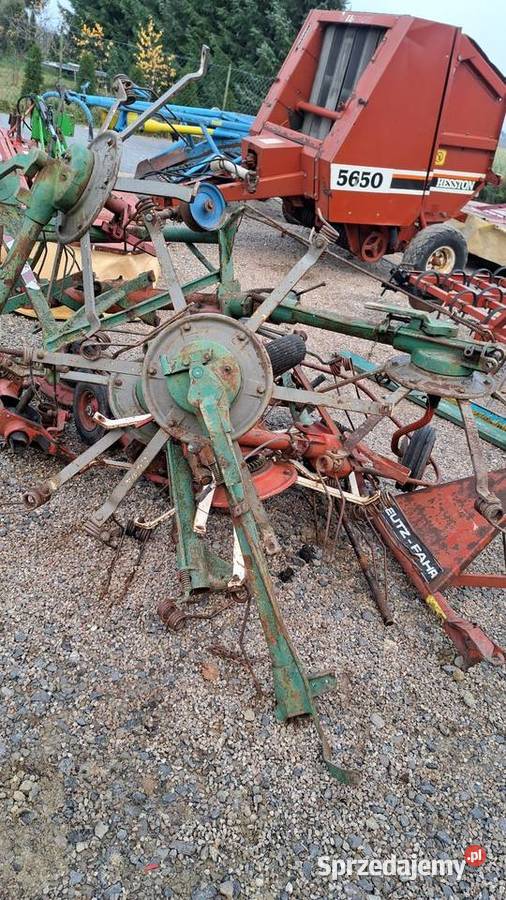 Przewracarka Deutz Fahr części całość 1500zl nieuszkodzony lubelskie Parczew