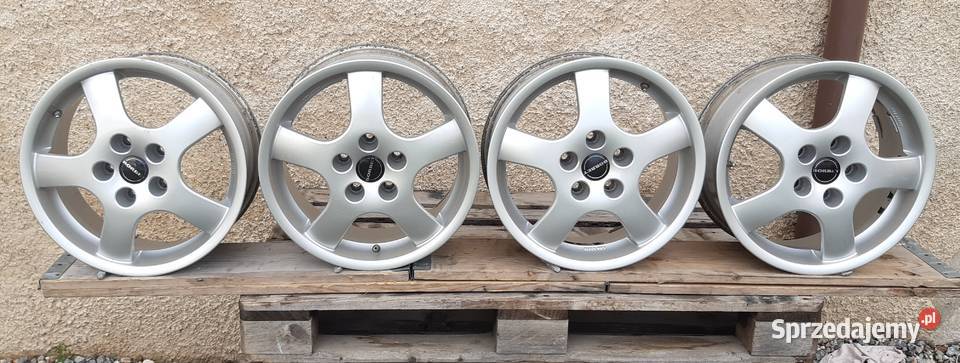 4 FELGI ALUMINIOWE BORBET 7JX16H2 5X120 ET40 VW Mielęcin