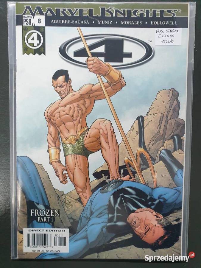 Marvel Knights Fantastic Four Frozen 2 komiksy Gdynia sprzedam