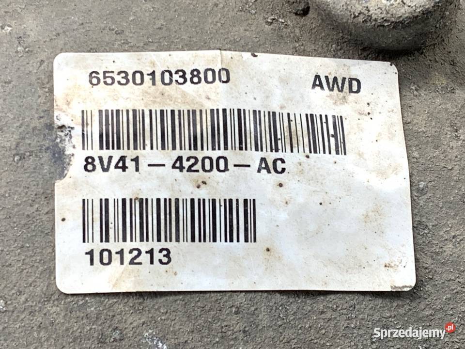 MOST DYFER TYŁ FORD KUGA I 8V414200AC 20 136 podkarpackie