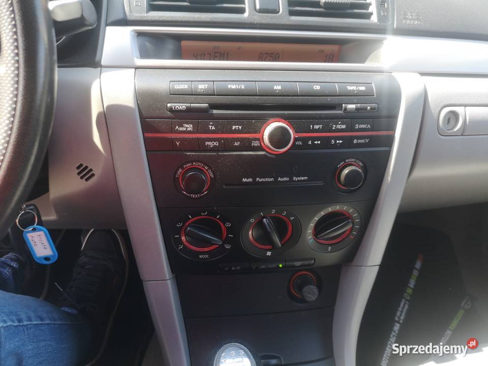 Mazda 3 16 benzyna 105 Rok produkcji 2004 Samochody osobowe Brodnica sprzedam