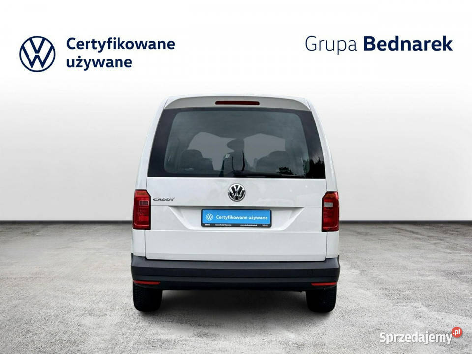 Volkswagen Caddy Bezwypadkowy Salon Polska manualna Łódź