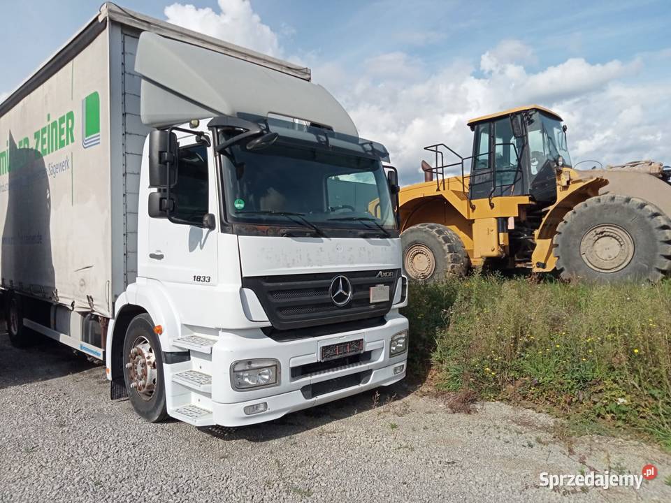 Mercedes Axor 1833 zestaw zachodniopomorskie Chojna sprzedam